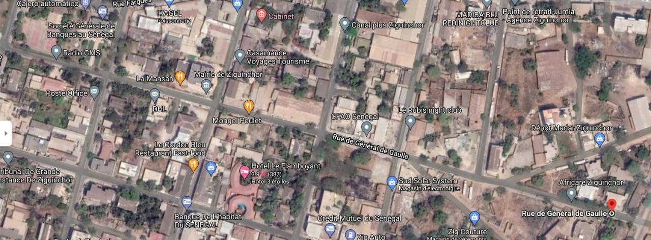 Ker Adja Lägenhet Ziguinchor Exteriör bild